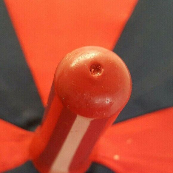 Vintage D-Day Normandy 50th Anniversary Umbrella France Red White Blue 1994 - Picture 3 of 6